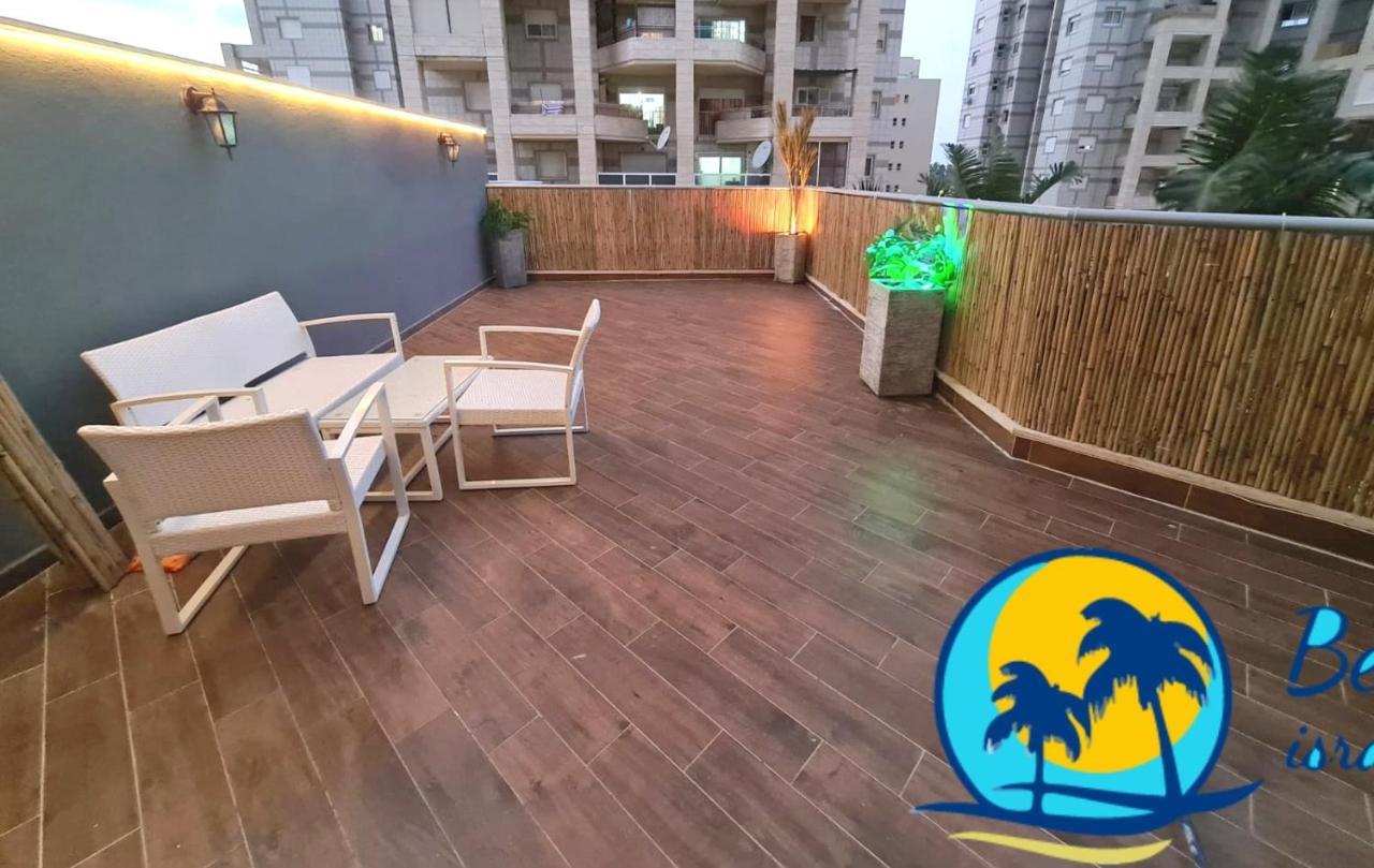 Beach Suite Israel- Private Jacuzzi Garden Suite & Gym, 3 Min Walk To Beach ביץ סוייט ישראל- ג'קוזי פרטי בגינה 3 דקות הליכה לים וחדר כושר Aszkelon Zewnętrze zdjęcie