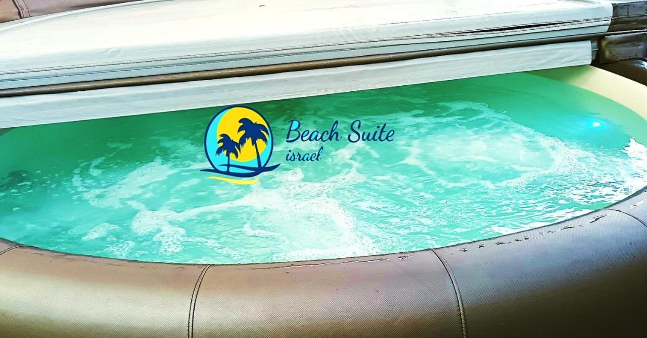 Beach Suite Israel- Private Jacuzzi Garden Suite & Gym, 3 Min Walk To Beach ביץ סוייט ישראל- ג'קוזי פרטי בגינה 3 דקות הליכה לים וחדר כושר Aszkelon Zewnętrze zdjęcie